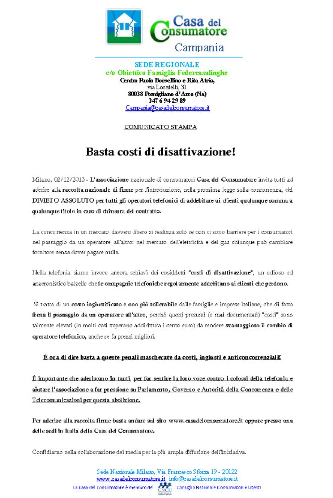 COMUNICATO STAMPA - BASTA COSTI DI ATTIVAZIONE!.bm...